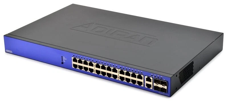 Adtran NetVanta 1234P 1702595G1 Gen 2 24-Port 10/100 PoE Managed Switch - Image 1 of 1