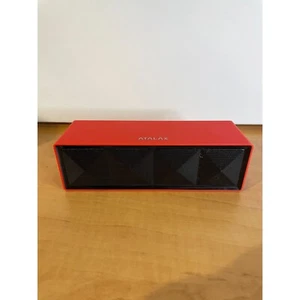Altavoz rojo rectangular portátil Bluetooth Atalax - modelo #AL-102H - ¡Gran sonido! - Imagen 1 de 3