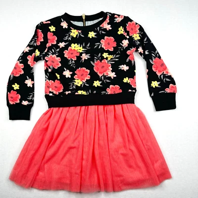 Blush by Us Angels Girls Dress Tutu Skirt Print Top Long Sleeve Size 6/6X - Image 1 of 2
