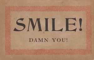 COMIC - "SMILE! Damn You!" - Picture 1 of 2
