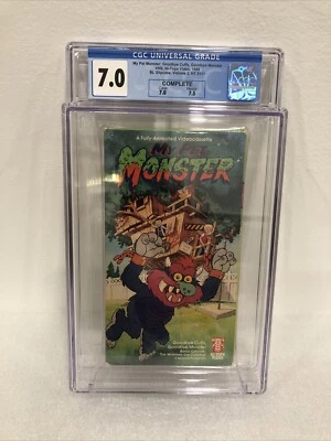 1988 My Pet Monster, Goodbye Cuffs￼ VHS, CGC Graded 7, Rare! - Image 1 of 4