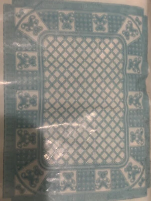 De Colección Sears Baby’s Primera Manta Reversible Tejido Suave Nuevo Sellado 37x43 EE. UU. Osos Foto 1 de 4