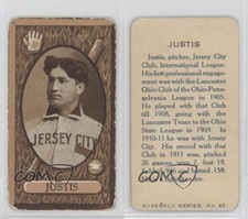 1912 Imperial International League Tobacco C46 Justis #42