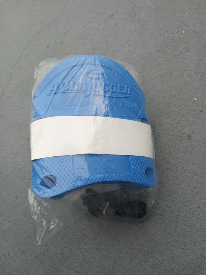 Aqua Jogger POOL YOGA 水上锻炼浮力 48 英寸皮带漂浮正品新品 — 第 1/4 张图片