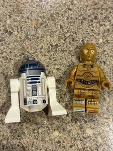Lego C-3PO & R2-D2 Minifigures from 75419 UCS Death Star Set Of 2 - Picture 1 of 1