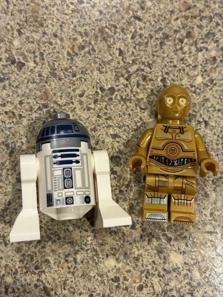 Lego C-3PO & R2-D2 Minifigures from 75419 UCS Death Star Set Of 2 - Image 1 of 1