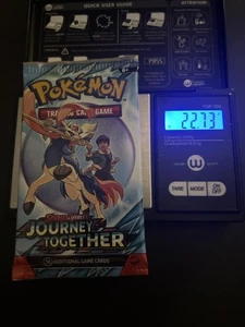 Pesado! Paquete de refuerzo de Pokémon Journey Together de más de 22,73 gramos sellado - Imagen 1 de 5