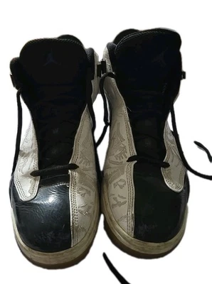 NIKE AIR JORDANS DUB ZERO BLANCO/AZUL CONCORD 311046-106 EE. UU. TALLA 10 Foto 1 de 4