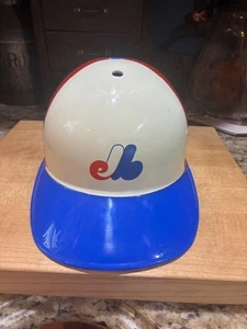 Vintage Montreal Expos Laich Plastic Batting Adjustable Size Helmet - Picture 1 of 5