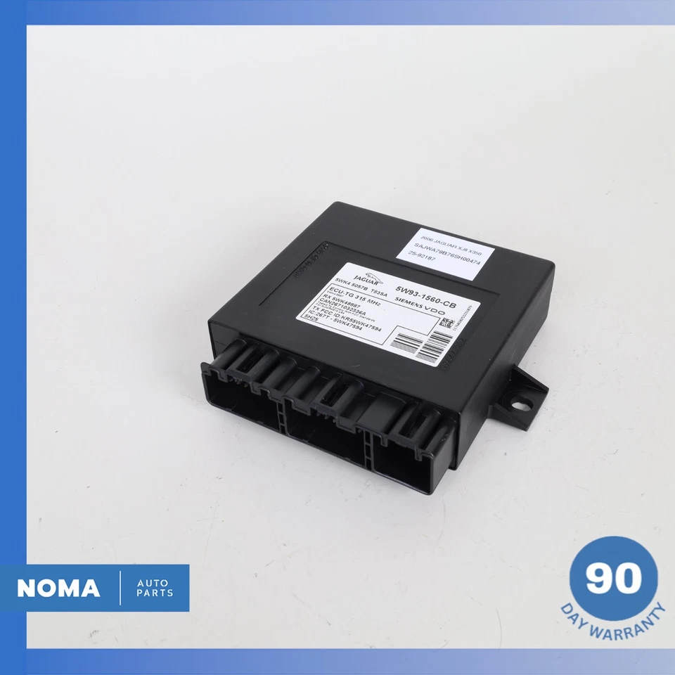 Jaguar X350 XJ8 2006 TPMS unidad de módulo de monitor de presión de neumáticos 5W931560CB OEM Foto 1 de 4