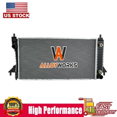Radiator Fit 1998-2001 Ford Escort 1996-2007 Ford Taurus Mercury Sable Premium - Image 1 of 4