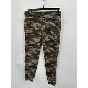 ABERCROMBIE KIDS Boys Cargo Green Camo Joggers // 15/16 - Picture 1 of 8