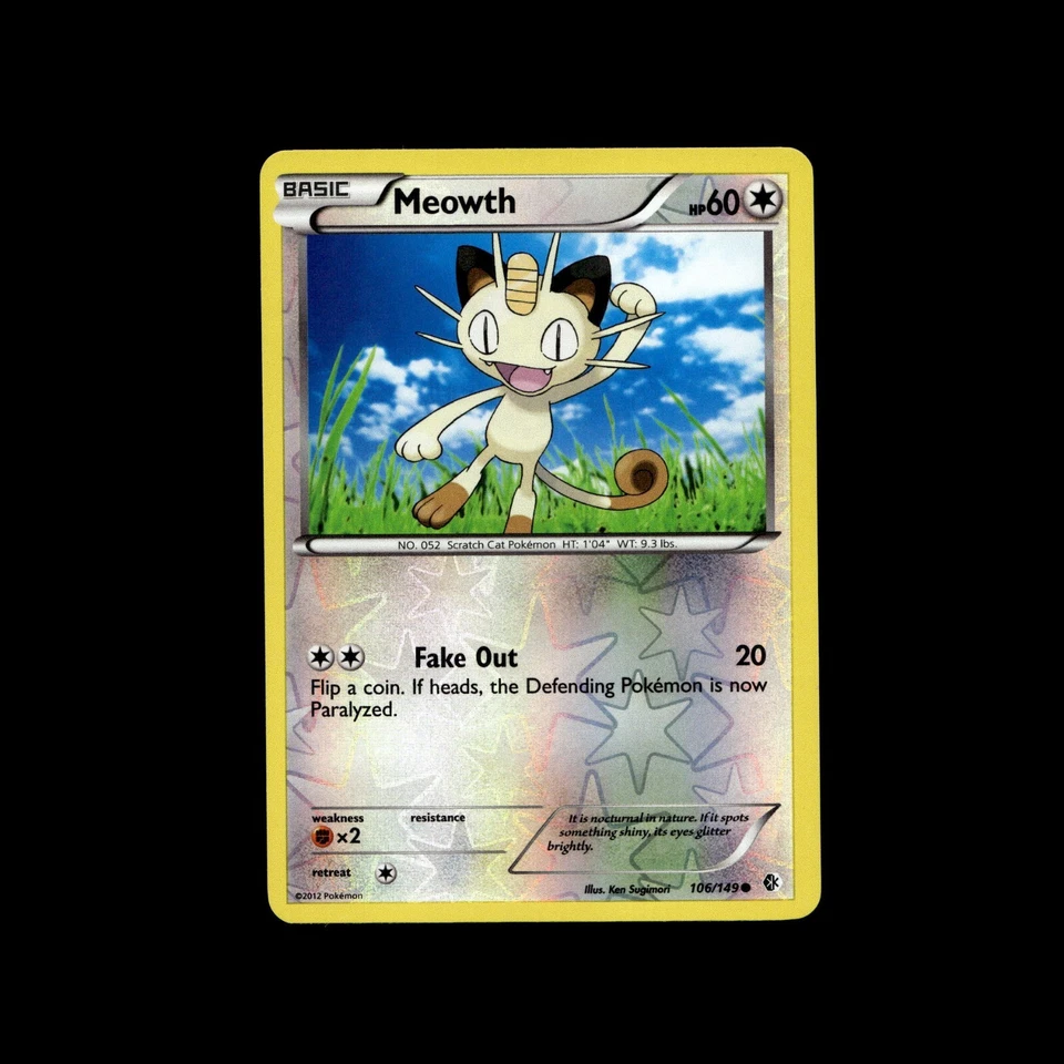 Cat Pokemon Cards! Meowth Persian Litten Meowscarada Skitty Purrloin Holo Card! - Image 1 of 1