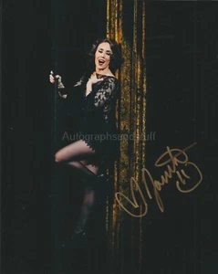 Janette Manrara handsigniertes 8x10 Foto Autogramm handsigniert Chicago - Bild 1 von 2
