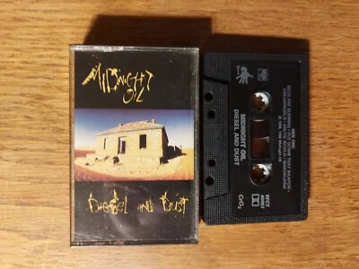 Midnight Oil - Diesel and Dust Cassette Tape 1987 - Image 1 of 2