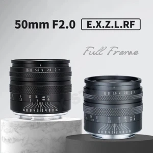 AstrHori 50mm F2.0 Full frame Lens for Leica Canon RF EF-M Nikon Z sony E Fuji - Picture 1 of 11