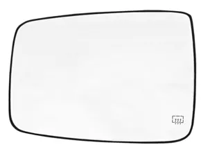 New Left Driver Side Heated Mirror Glass For 2009-2022 Dodge Ram 1500 68079363AA - Picture 1 of 3