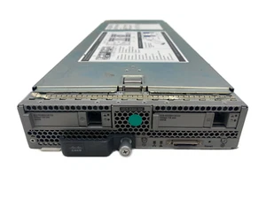 Cisco UCSB-B200-M4 UCS B200 M4 2x E5-2670V3 256GB RAM (8x 32GB) 2x 300GB drives - Picture 1 of 4