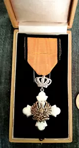GREECE - Order of the Phoenix, Silver Cross Knight 2nd Class with Case - Greek - Picture 1 of 3