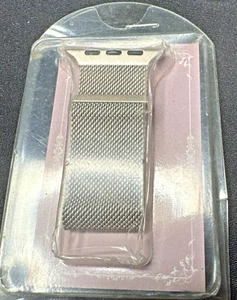 Stainless Steel Mesh Loop Band Magnetic Clasp For Apple Watch - Picture 1 of 5