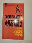 Last Stand at Papago Wells 1957 livre de poche Louis LAmour Fawcett médaille d'or années 50
