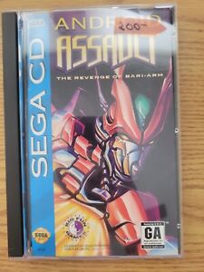 Android Assault: The Revenge of Bari-Arm (Sega CD, 1994) Authentic & Complete