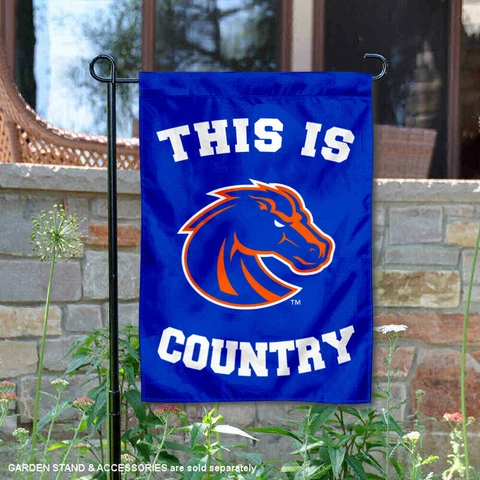 Boise State This is Broncos Country Garden Flag and Yard Banner Cover