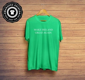 T-Shirt Make Ireland Great Again Conor McGregor Irish MMA Tee - Picture 1 of 2