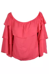 Inc International Concepts Petite Coral Tiered Off-The-Shoulder Polished PL - Picture 1 of 3