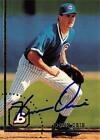 Kevin Orie Autographed Baseball Card (Chicago Cubs, Sc) 1994 Bowman #166