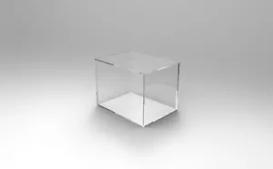 Clear Acrylic Perspex Wishing Well Display Box Exhibitions Events Weddings Sale! - Picture 1 of 5