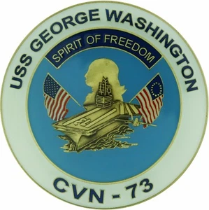 USS George Washington CVN-73 challenge coin - Picture 1 of 1