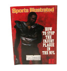 Sports Illustrated 10 novembre 1986 blessures NFL Gordie Lockbaum Bill Buckner