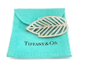 Tiffany & Company Authentic DiamondLeaf brooch 4.50 Carats - Picture 1 of 9