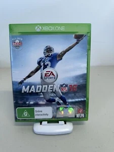Madden 16 Xbox One Game - No Manual - NFL American Football Game - Picture 1 of 2