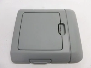 04-08 Ford F150 Flint Gray Overhead Roof Slide Rail Console Sun Storage Holder - Bild 1 von 10