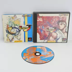 STREET FIGHTER ZERO 3 PS1 Playstation ccc For JP System p1 - Picture 1 of 2