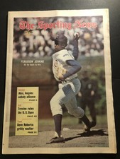 1971 Sporting News CHICAGO Cubs FERGUSON JENKINS No Label ALL HE DOES IS WIN