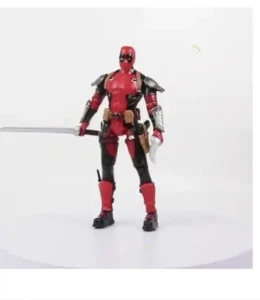 Deadpool Figur NEU 18 cm Heros,Figur,Schwert,Pistole,Masken,Wolverin - Bild 1 von 3
