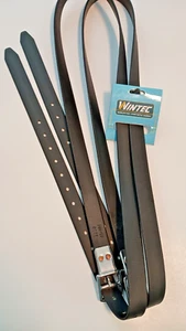Wintec Slimline Steigbügelriemen 63-160 schwarz 63" neu Synthetik Steigbügelriemen - Bild 1 von 6