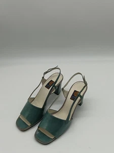 Damen - Pumps - High Heels - Abs: 8,5cm - Casadei - 38 - Mint - Leder - Bild 1 von 6