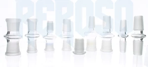 Top Qualität Glas Adapter Gelenkverbinder 10/14/18 mm Stecker/Buchse vorhanden  - Bild 1 von 20