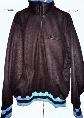 TRADER BAY Vintage pullover jacket size XL quarter zip best quality! - Image 1 of 4