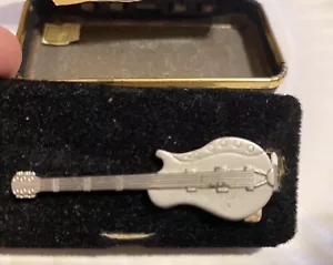 Vintage Swank Guitar Tie Clip For Neckties. - Picture 1 of 4