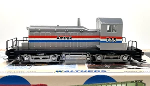 HO WALTHERS 932-1365 EMD SW-1 DIESEL AMTRAK # 735 - Picture 1 of 3