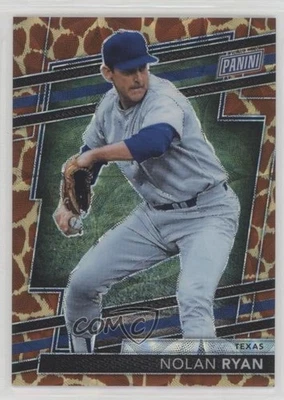 2024 Convención Nacional Panini VIP Paquete Dorado Jirafa Prizm Nolan Ryan #45 Salón de la fama Foto 1 de 2