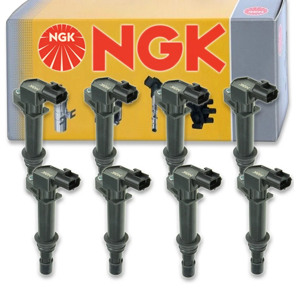 Bobina de encendido NGK de 8 piezas para Jeep Grand Cherokee 1999-2007 4,7 L V8 - Spark tx Foto 1 de 4