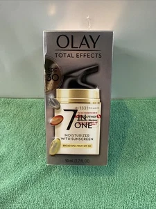 NEU Olay Total Effects Gesichtsfeuchtigkeitscreme mit Sonnencreme LSF 30, 1,7 flüssige Unzen - Bild 1 von 7