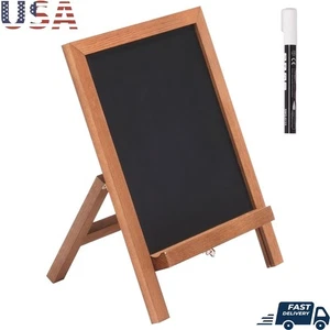 Magnetic Chalkboard Menu Display Easel Liquid Marker Durable Writing Surface New - Picture 1 of 10