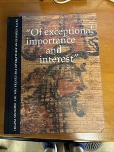 Cole, Emily (Hrsg.). Von außergewöhnlicher Bedeutung und Interesse. Papyri kuratiert von Affi - Bild 1 von 2